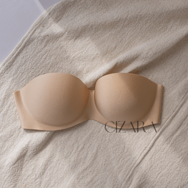 Sutiã Cruzado Com Bojo Push up Efeito Silicone Premium Poliamida